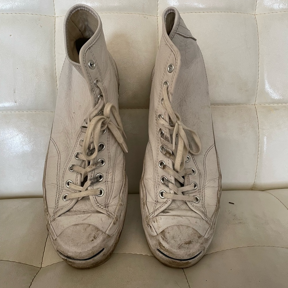 White Jack Purcell Converse Sneaker Size 10.5